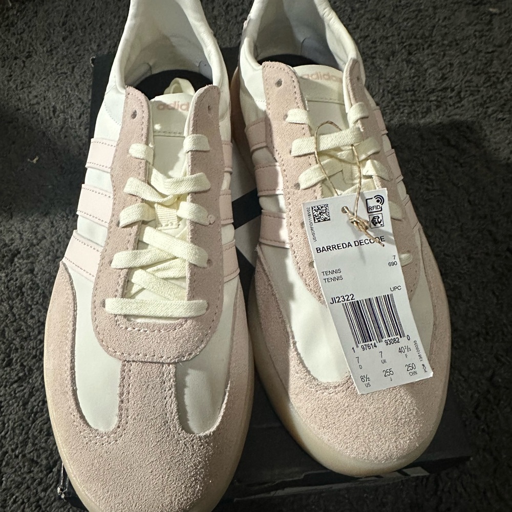 Adidas Barreda Decode Pink Sneakers size 8.5
